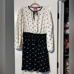 Kate spade heart dress size xs
